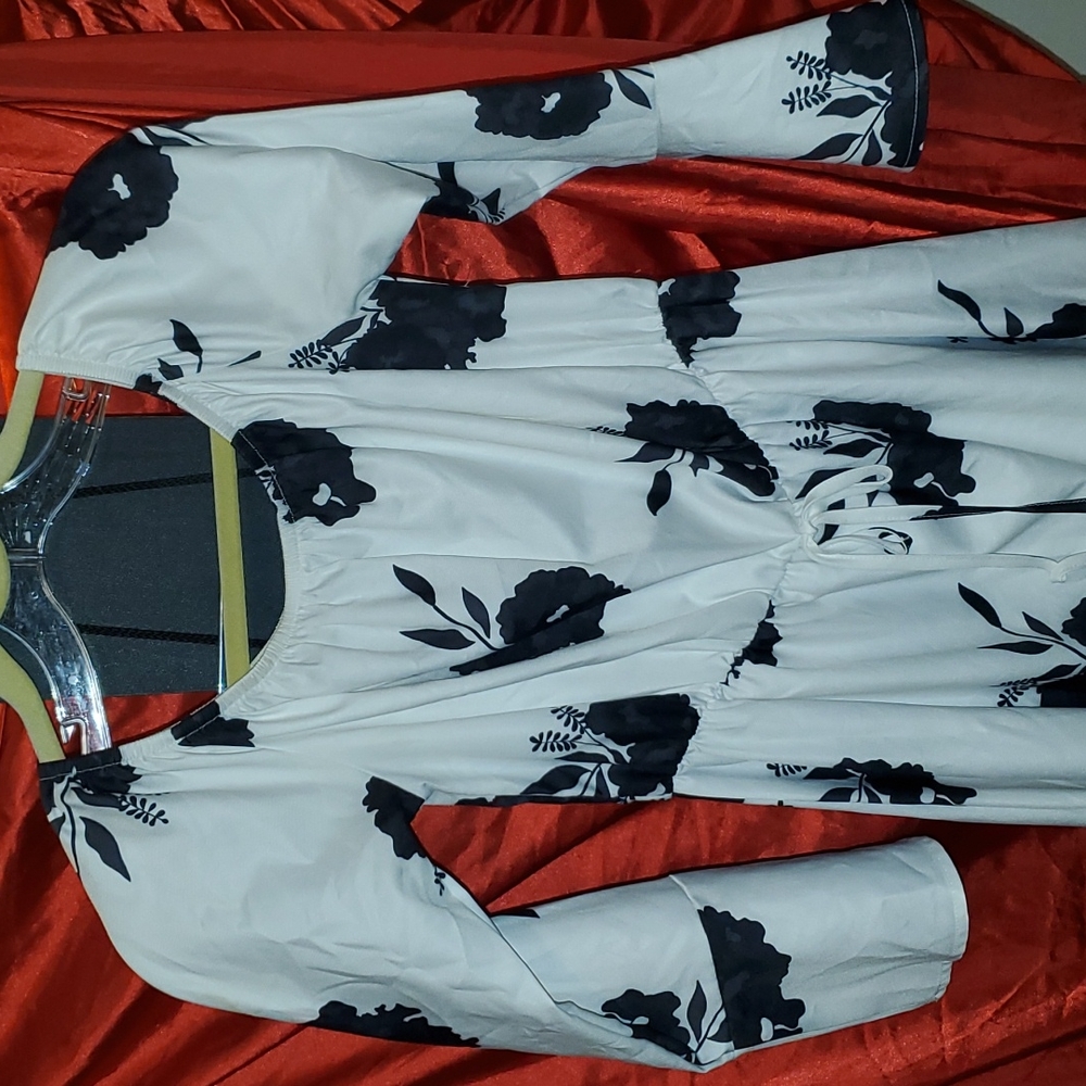 Long sleeve blouse